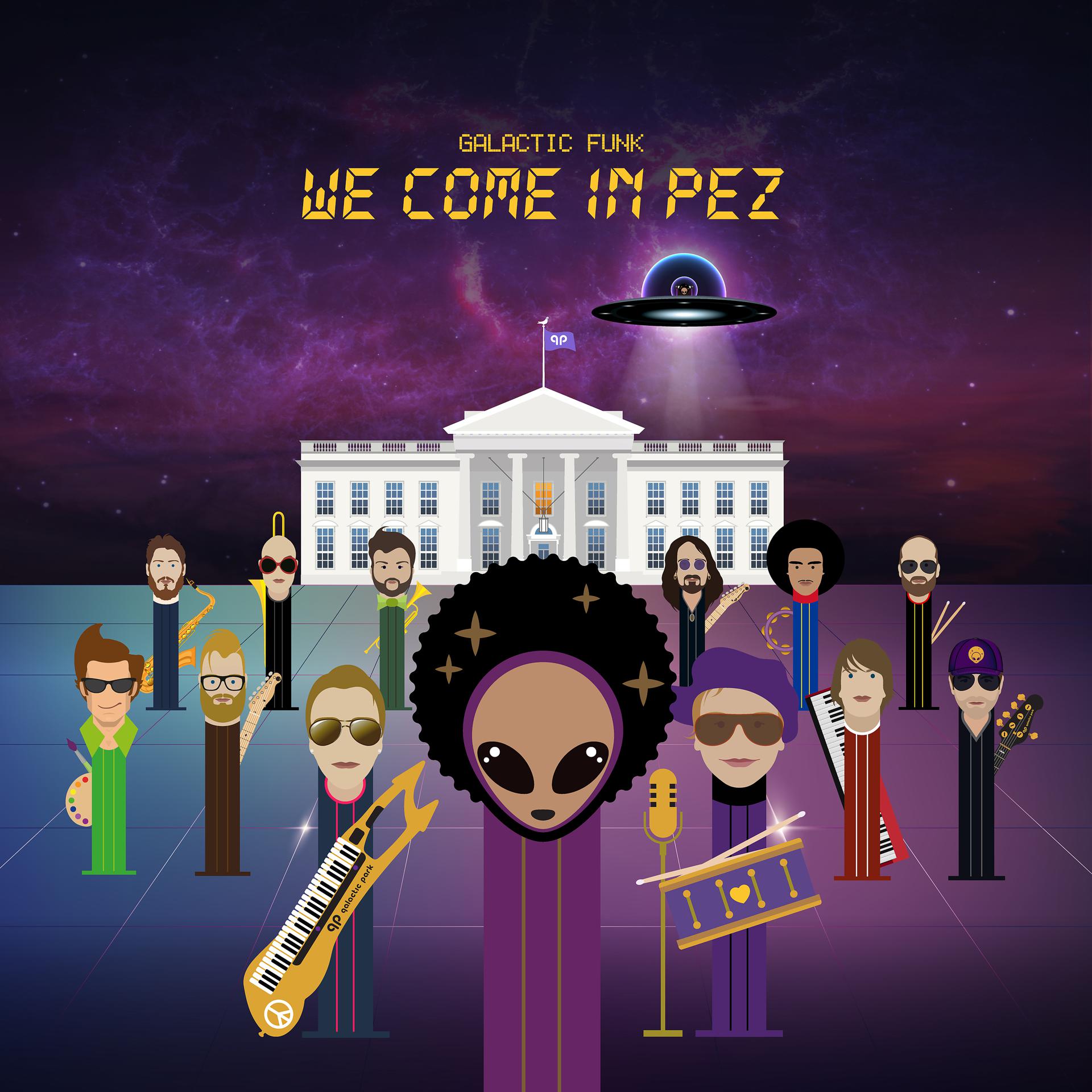 Постер альбома We Come in PEZ
