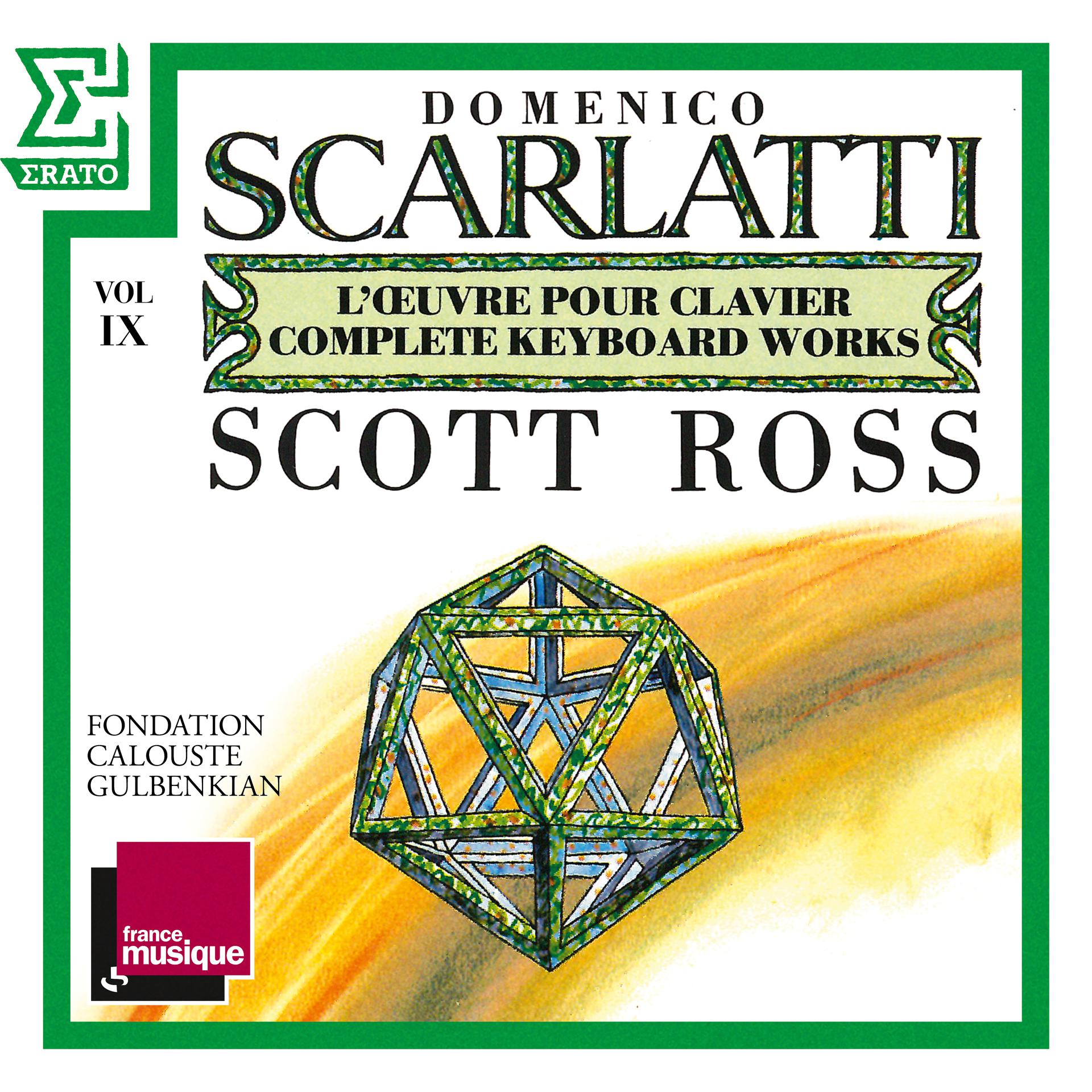 Постер альбома Scarlatti: The Complete Keyboard Works, Vol. 9: Sonatas, Kk. 171 - 190